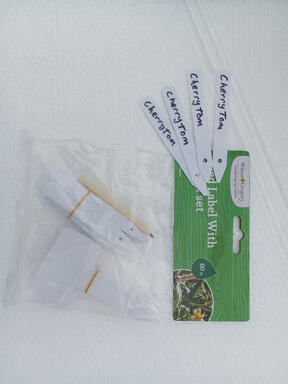 plant name sticks plant name sticks ready for each pot of seedlings
